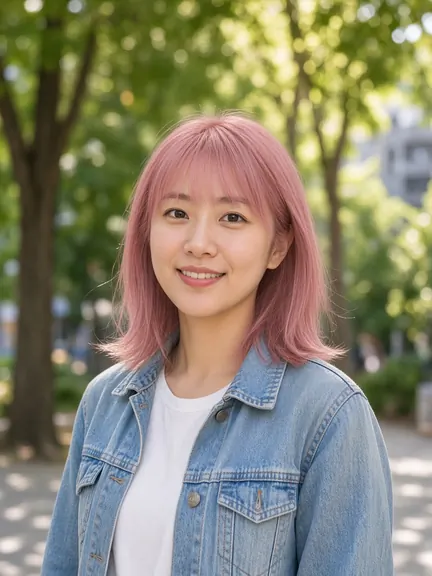 Example: Pink Hair